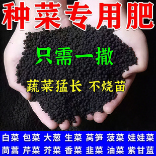 蔬菜专用肥农用种菜养花肥料蔬菜用有机肥通用型颗粒水溶缓释肥料