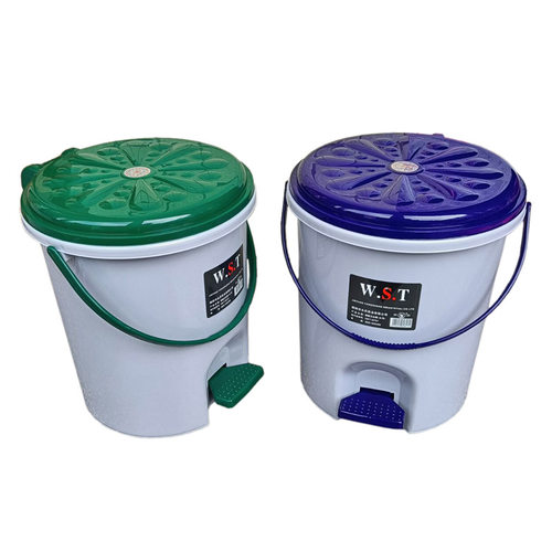 塑料脚踏卫生桶5L8.5升10升