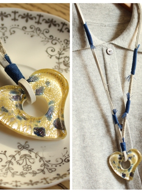 一条琉璃极简手工项链