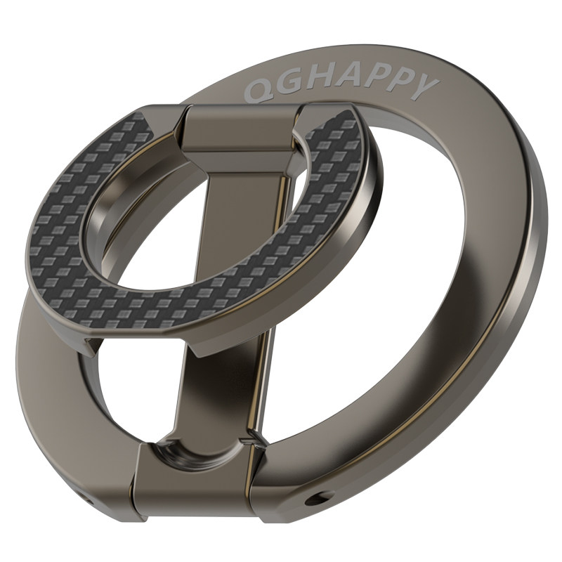 Magsafe双面磁吸手机指环扣支架金属桌面锌合金材质轻薄适配苹果