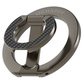 Magsafe双面磁吸手机指环扣支架金属桌面锌合金材质轻薄适配苹果