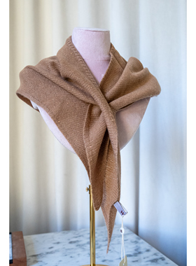 嫵Woo【限时折扣】AL暖心三角巾百搭洋气山羊绒三角巾保暖围巾