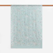 花间山羊绒刺绣钉珠披肩长款 嫵WOO 限时折扣 围巾披肩百搭送礼