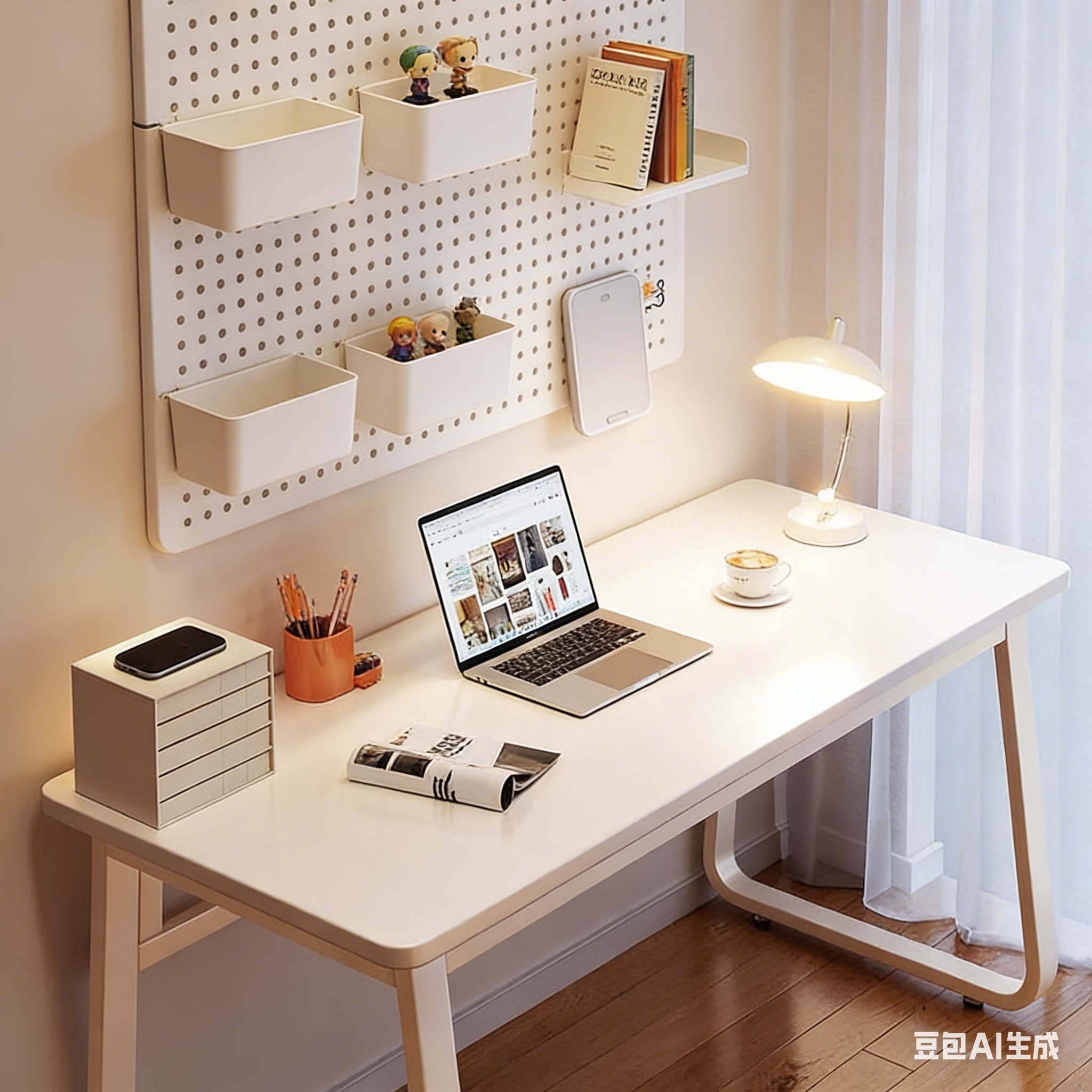 电脑桌台式可放主机家用书桌双人桌子长条办公桌卧室学习桌工作台