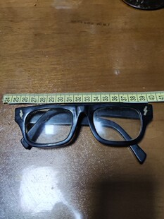 老眼镜收藏老款黑框眼镜 老护目镜 怀旧款古董眼镜 上世纪老款眼