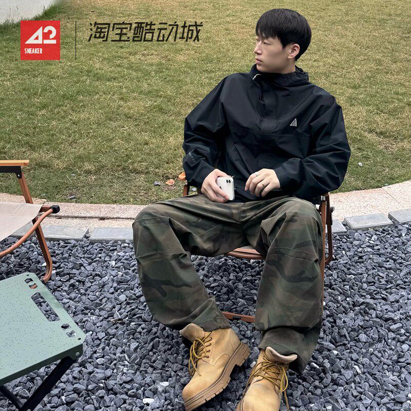 42运动家 Nike ACG STORM-FIT 户外防水连帽夹克外套 DV9416-010