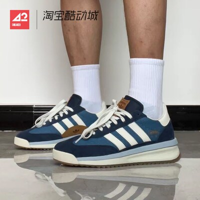 42运动家 Adidas三叶草 SL72 RTN休闲运动跑鞋男女款T头鞋 JI2506