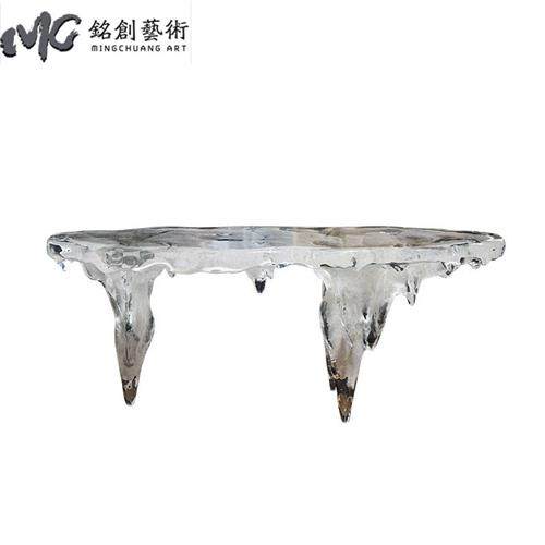 透明环氧树脂海洋之心亚克力茶几梦幻水晶茶台客厅桌冰封边几客厅,住宅家具,茶几,淘宝优惠券,粉丝福利购,淘宝优惠卷