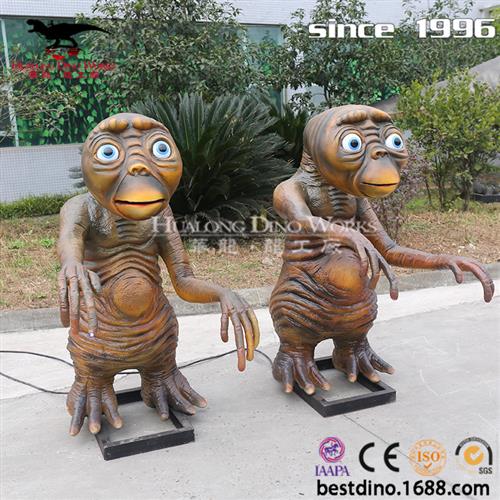 电动新品外星人景区游乐园摆件仿真动态商品动物生产厂家.