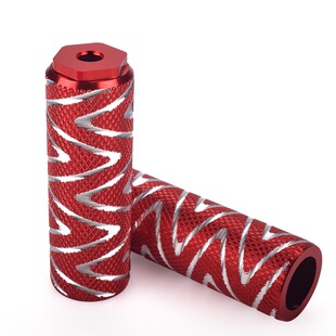 热销新品山地车后脚踏火箭筒自行车后座踏板通用放脚站人蹬子脚柱