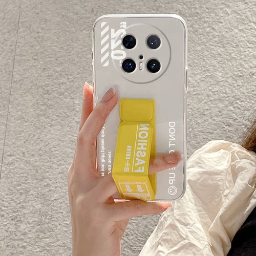 潮牌适用于华为Mate80ProMax手机壳新款Mate70Pro/60Pro磁吸Mat50E支架40EPro/30EPro5G男女Mate60潮牌腕带壳