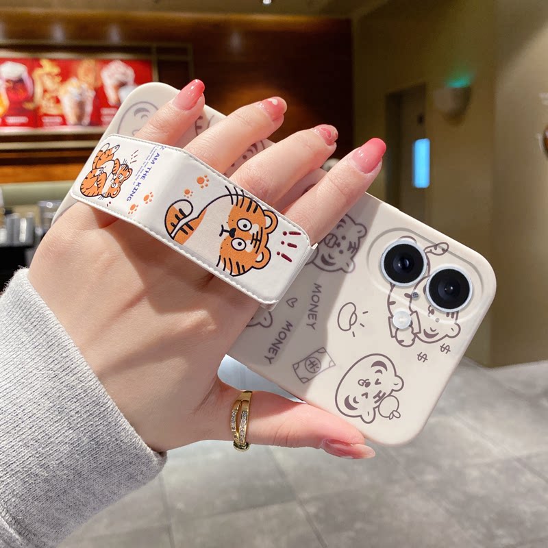 适用于红米note15Pro手机壳可爱14/13Pro憨憨虎note12防摔note13Pro+车载12磁吸支架11折叠腕带10Pro硅胶软壳