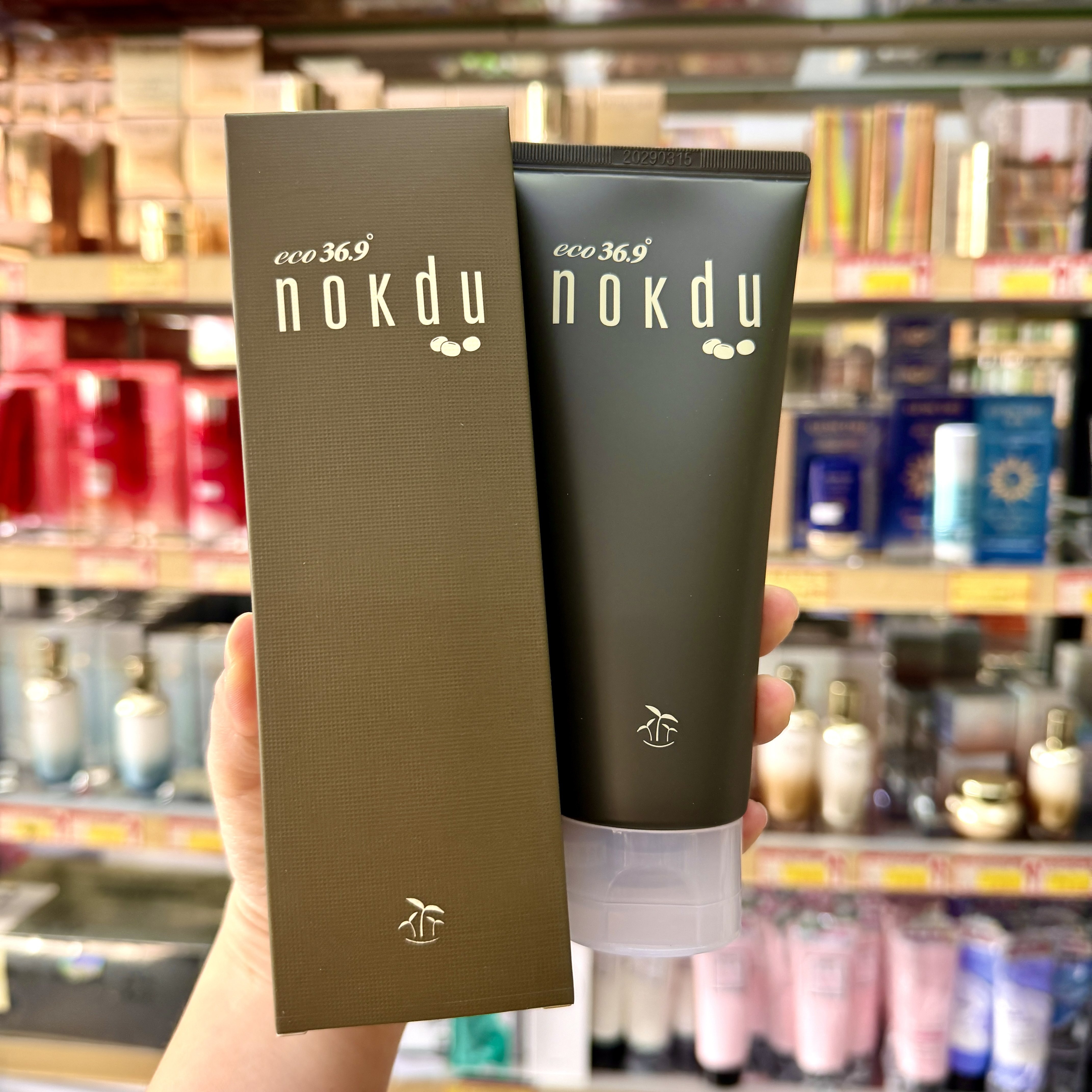 nokdu绿豆美颜柔肤洗面奶韩国高丽雅娜洁面乳150ml大容量实体正品