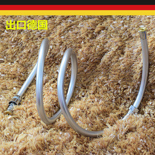 出口德国淋浴喷头软管4分口热水器1.5米防爆管手持莲蓬头花洒管子