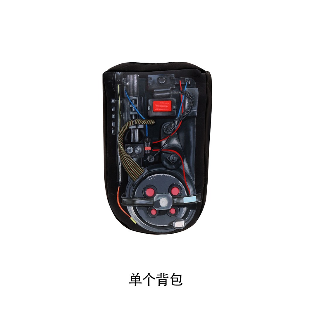 万圣节cos服装的衣服捉鬼敢死队动漫儿童棉花糖宝宝表演服二次元
