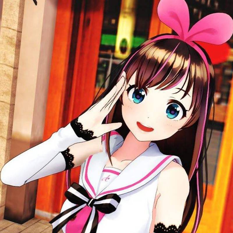 虚拟YouTuber人工智能Kizuna Ai绊爱服水手服cosplay服装套装