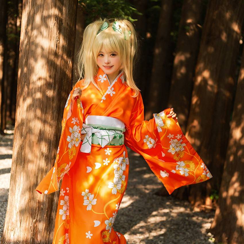 新弹丸论破cos服西园寺日寄子cosplay服装日本和服演出戏服表演服