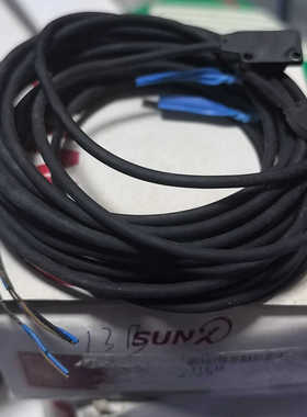 SUNX光电传感器EX-13BD+ EX-13P，黑色线缆，议价