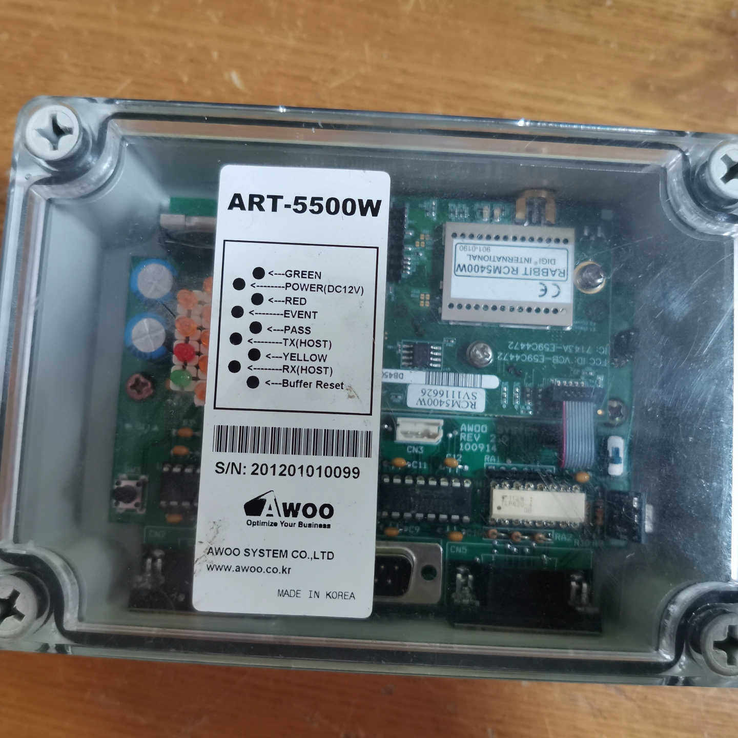 AWOO模块ART-5500W，实物图，看好再拍。