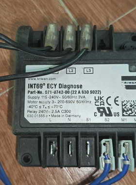 KRIWAN INT69ECY 压缩机电机保护模块