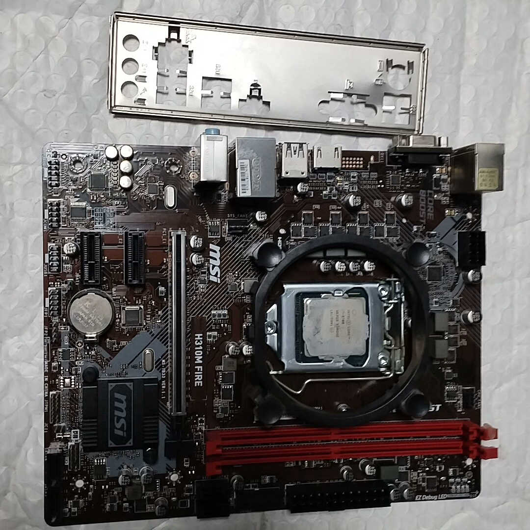 微星H310M FIRE PLUS，测试好发货，正常使用，实议价