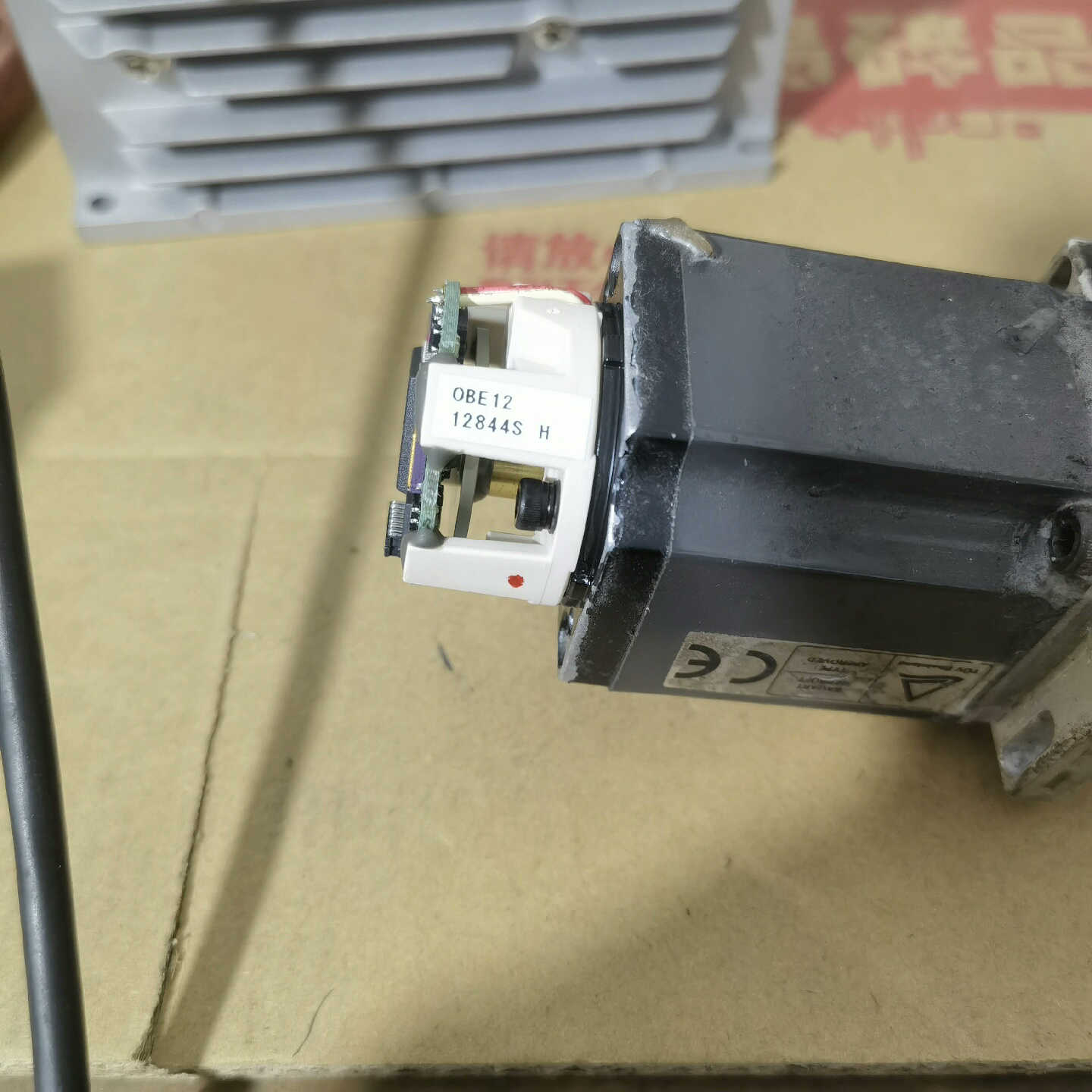 二手三菱编码器 OBE12  使用于  HC-PQ13  H