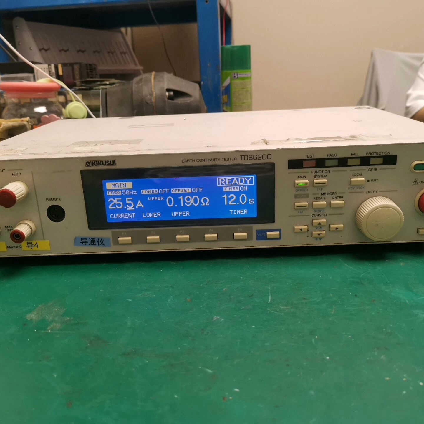 KIKUSUI 菊水TOS6200A   实物拍摄