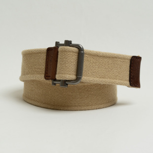 时尚 欧美潮牌 带夏 帆布腰带卡其休闲编织裤 百搭青年学生皮带 男士