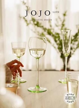 Clever.酒具高脚杯水晶玻璃红酒酒杯简约创意 |玲珑