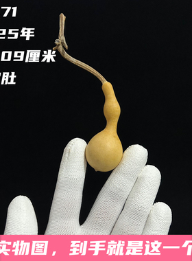 A1471高7.09厘米2025年精品手捻长嘴燕脖圆肚蚂蚁肚葫芦