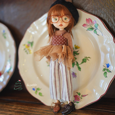 吊带蕾丝套装蓝豆豆OB22/24