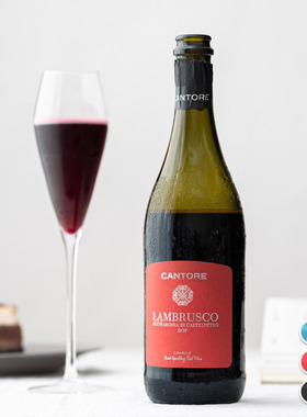 好喝不贵｜蓝布鲁斯科气泡葡萄酒甜红起泡Lambrusco搭配香槟杯