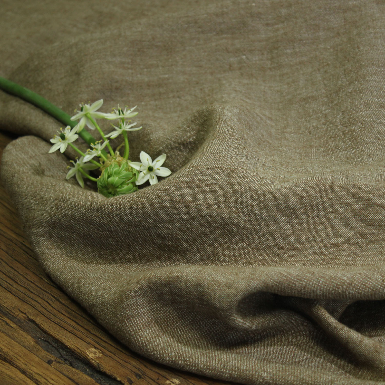 原创设计师款重磅汉麻布料