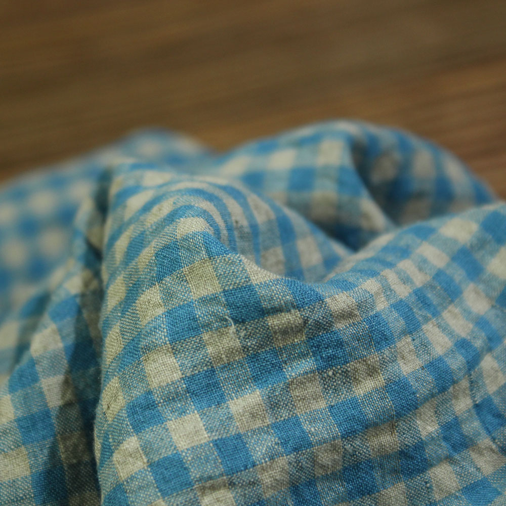 哈哈瓦娜纯亚麻衬裙日韩服装布料