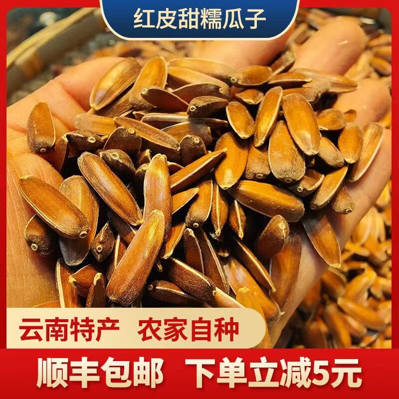 云南高原甜糯瓜子山地原味葵花籽