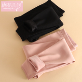 女士内穿贴身线裤 打底衬裤 一体加绒加厚学生棉毛裤 冬季 保暖裤 秋裤