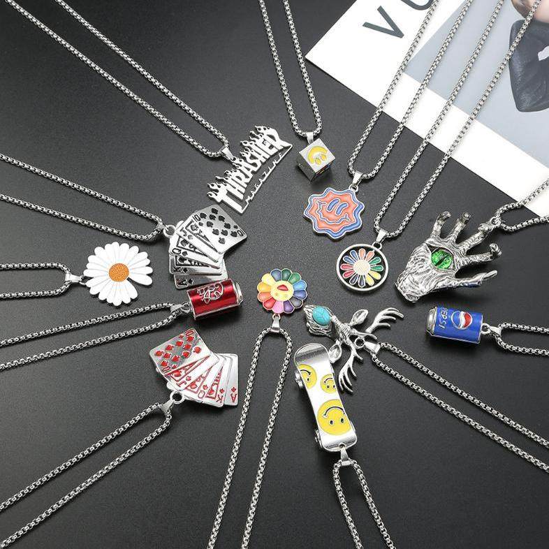 不褪色钛钢项链女嘻哈朋克风毛衣链ins潮网红学生吊坠配饰装饰链,饰品/流行首饰/时尚饰品新,项链,淘宝优惠券,粉丝福利购,淘宝优惠卷
