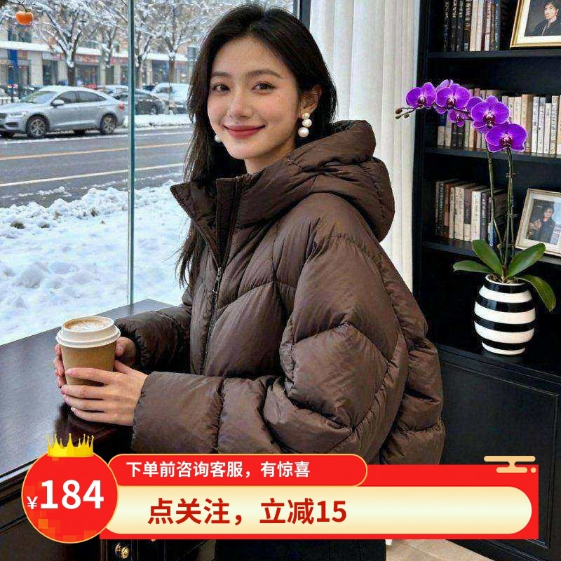 2025年新款高级感棉服女短款冬季宽松面包服加厚小个子穿搭外套,女装/女士精品,棉衣/棉服,淘宝优惠券,粉丝福利购,淘宝优惠卷