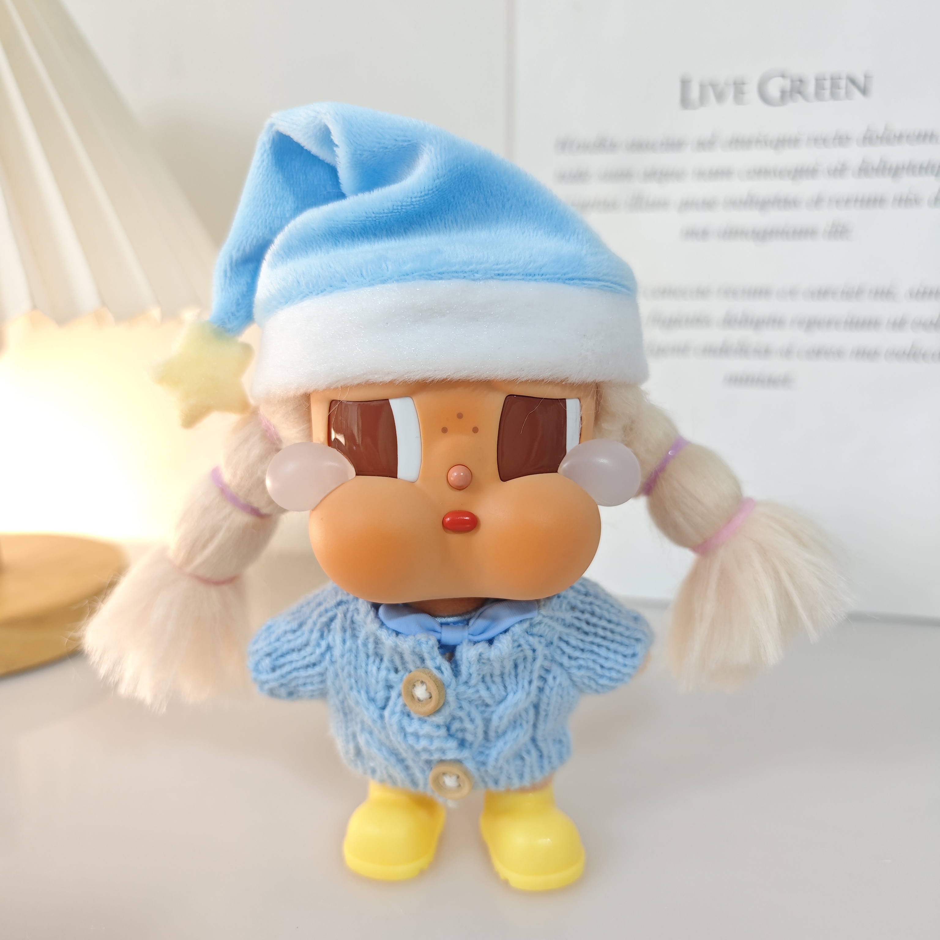 哭娃vacation娃衣crybaby搪胶娃衣毛绒挂件盲盒咕噜咕噜裙子鞋子