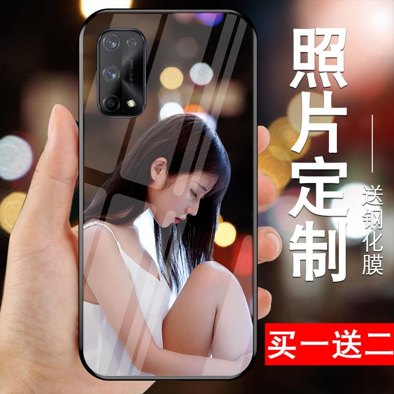 realme玻璃oppo手机壳
