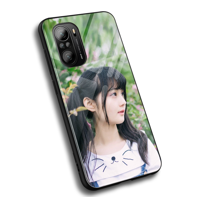 适用小米红米K40定制手机壳游戏增强版红米k40pro壳照片来图男女新款k40pro+硅胶玻璃全包个性创意防摔保护套