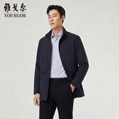 专柜买手珠珠 立领风衣中长款 雅戈尔春秋季 新款 商务休闲 男士