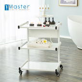 名腾Master金属双层车美容推车置物车置物架移动储物架落地架TT34