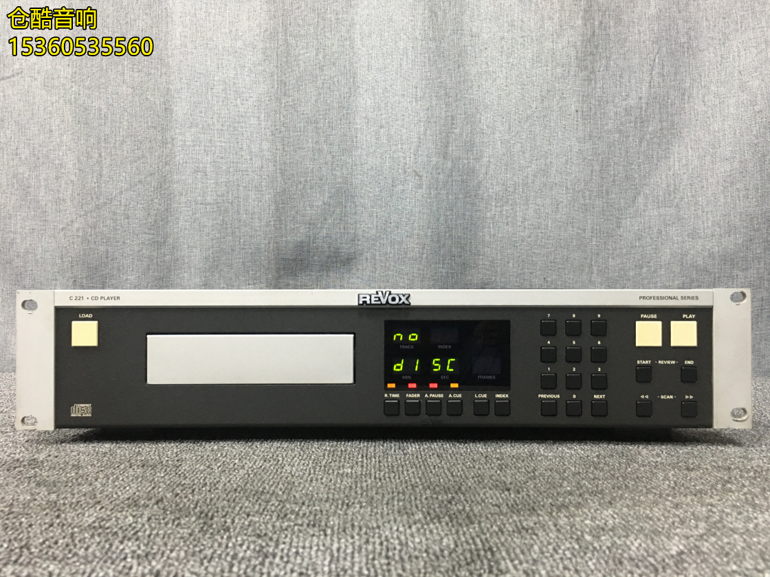 德国原产REVOX 瑞华士 C221 专业版电台CD机CD播放机