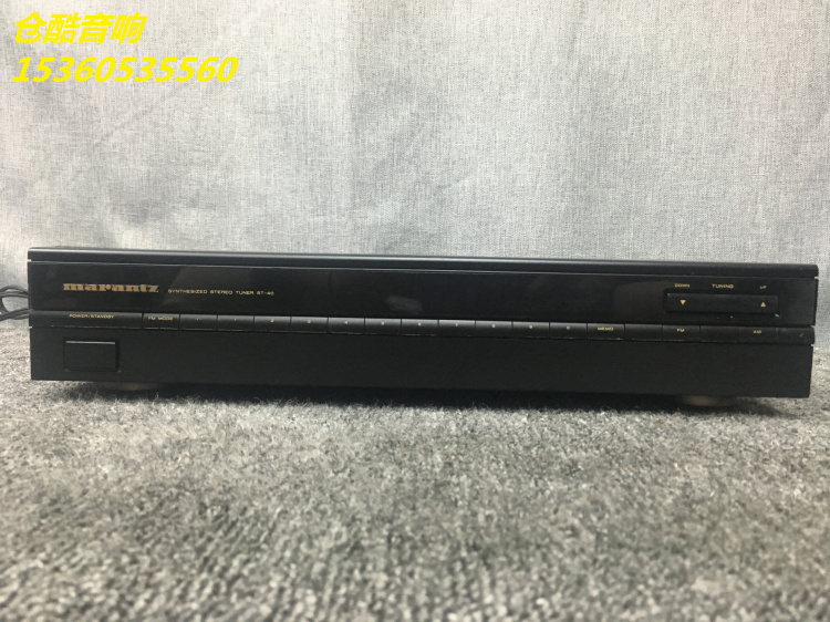 二手进口日本马兰士MARANTZ ST-40 发烧电调收音头HIFI收音机220V