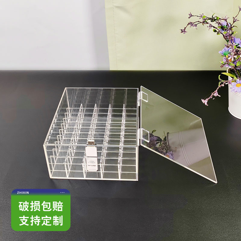 智鑫手工拼接亚克力大众U盘收纳