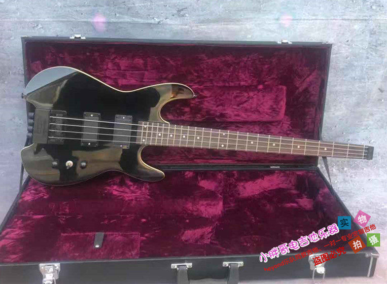 手工定制异形无头电贝斯低音电吉他 四弦贝斯贝司 无头贝斯演出款