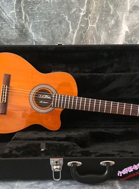 定制beyond黄家驹同款吉他Chet Atkins电箱古典吉他木吉他