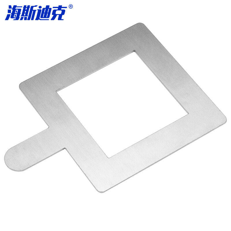 海斯迪克hkcl-583不锈钢规格采样板实验室表面自然菌取样板5*5cm