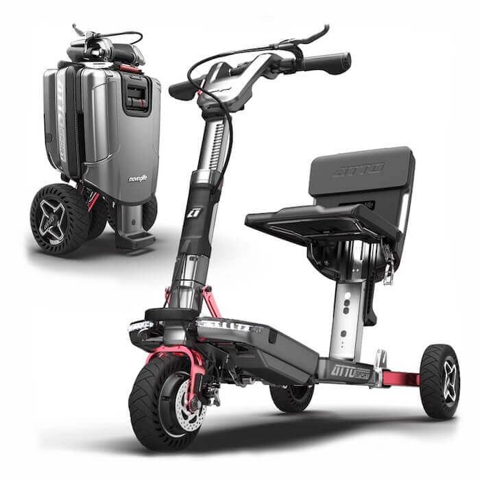 以色列旅行箱老人旅游电动代步车